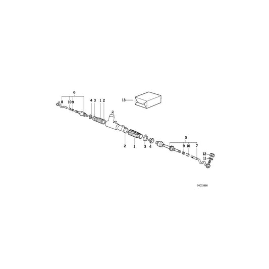 Genuine BMW 32111140479 E36 Retrofit Kit, Steering Angle Stop (Inc. 325td, 325i & 318tds) | ML Performance UK Car Parts