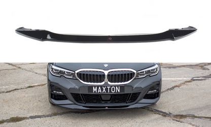 Maxton Design BM-3-20-MPACK-FD1T Front Splitter V.1 BMW Series 3 G20 M-Pack | ML Performance UK Car Parts