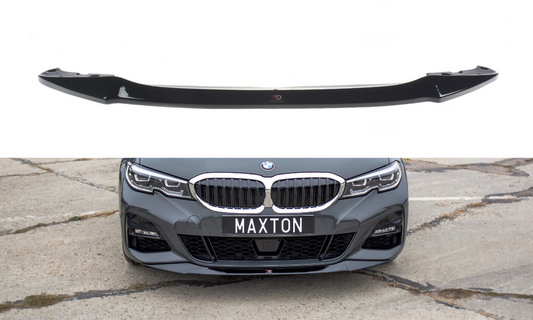 Maxton Design BM-3-20-MPACK-FD1T Front Splitter V.1 BMW Series 3 G20 M-Pack | ML Performance UK Car Parts