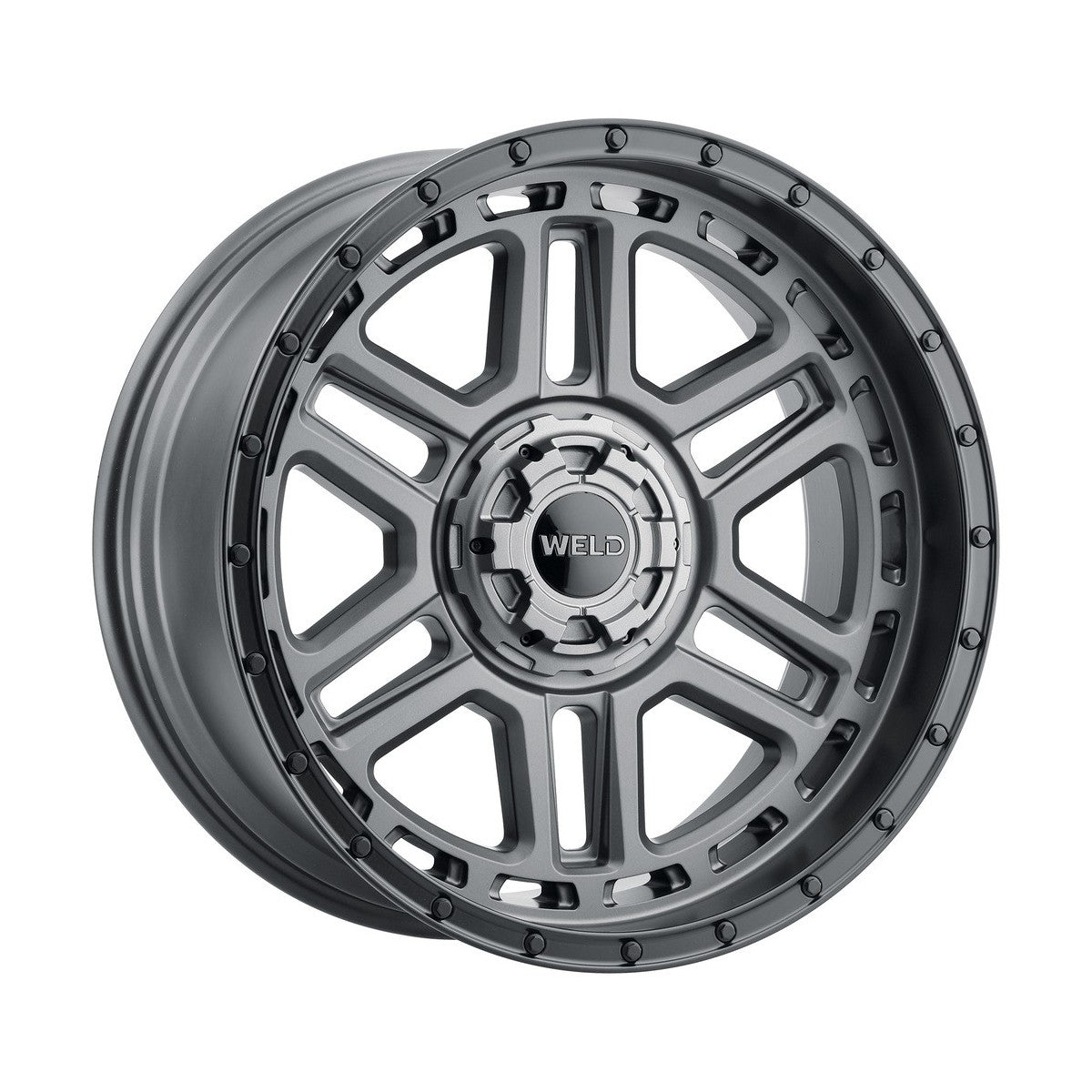 Weld W22120057475 Crux W221 Wheel 22x10 5x127 ET-18 BS4.75 Satin Gunmetal - Satin Black