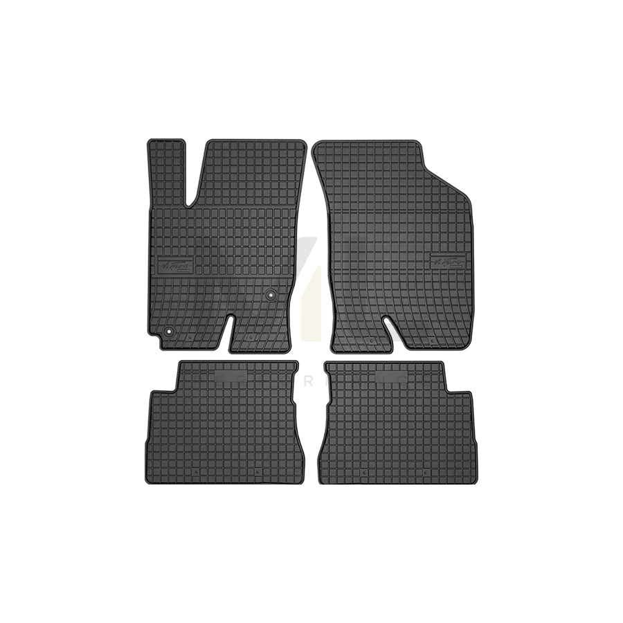 FROGUM Tailored, Basic 411722 Floor mat set for HYUNDAI Getz (TB) Elastomer, Front and Rear, Quantity: 4, Black | ML Performance Car Parts