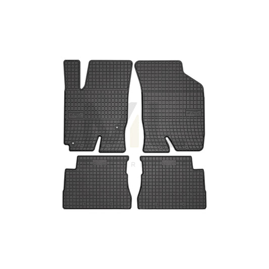 FROGUM Tailored, Basic 411722 Floor mat set for HYUNDAI Getz (TB) Elastomer, Front and Rear, Quantity: 4, Black | ML Performance Car Parts