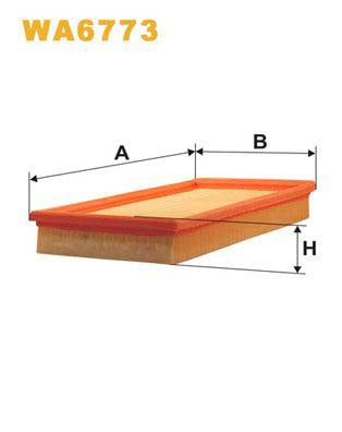 WIX Filters WA6773 Air Filter