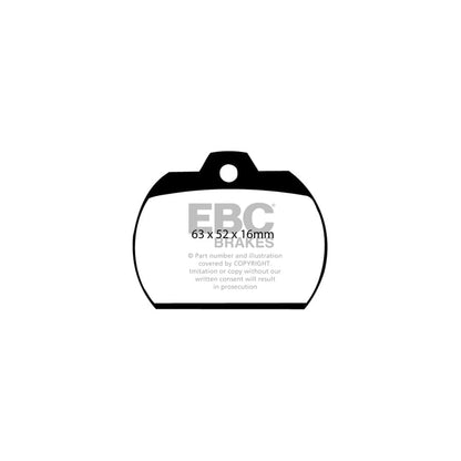 EBC PDKF2059 VW Beetle Type 14 Ultimax Front Brake Pad & Plain Disc Kit (Inc. Beetle & Karmann Ghia) 2 | ML Performance UK Car Parts