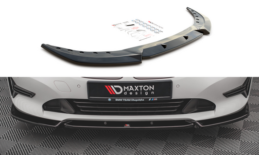 Maxton Design BM-3-20-FD1T Front Splitter V.1 BMW Series 3 G20 / G21 | ML Performance UK Car Parts