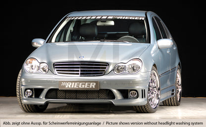 Rieger 00025204 Mercedes-Benz W203 C-Class Front Bumper 5 | ML Performance UK Car Parts
