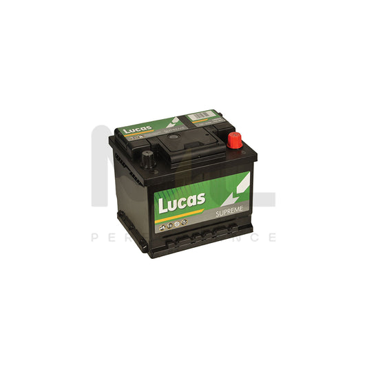 LS063 Lucas Supreme Car Battery 12V 50Ah | Car Batteries UK | ML Performance Car Parts