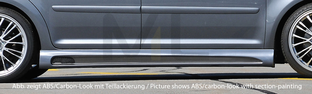 Rieger 00099765 VW 1T Touran Side Skirt 1 | ML Performance UK Car Parts