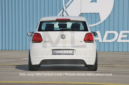 Rieger 00047206 VW 6R Polo Mk6 Rear Diffuser 4 | ML Performance UK Car Parts