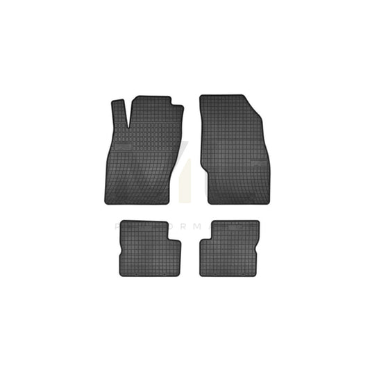 FROGUM Tailored 0692 Floor mat set Elastomer, Front and Rear, Quantity: 4, Black | ML Performance Car Parts