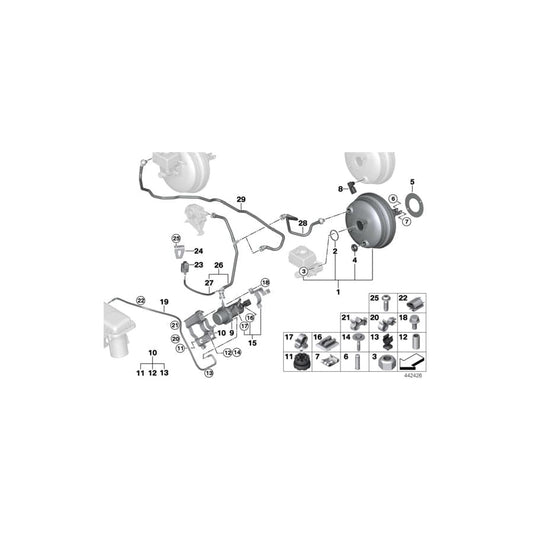 Genuine BMW 11667638548 F15 Holder (Inc. X5 40eX) | ML Performance UK Car Parts