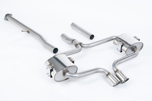MillTek SSXM403 Mini R52 Cooper S Non-Resonated Cat-Back Exhaust