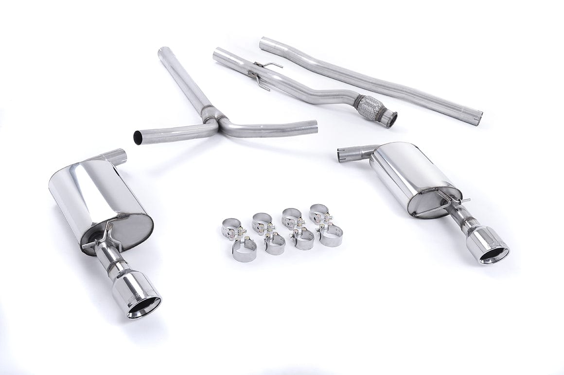 MillTek SSXM026 Mini R55 Cooper S Non-Resonated Cat-Back Exhaust