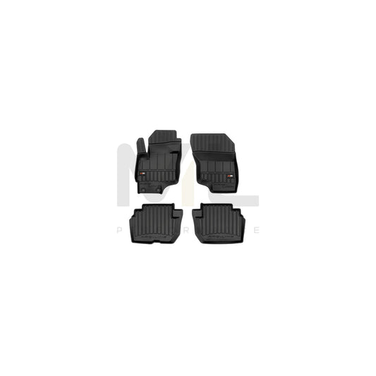 FROGUM Tailored, ProLine 3D409910 Floor mat set for MITSUBISHI Outlander III Off-Road (GG, GF) Elastomer, Front and Rear, Quantity: 4, Black | ML Performance Car Parts