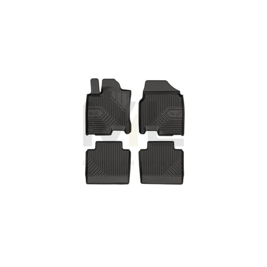 FROGUM Tailored 77407268 Floor mat set for NISSAN Qashqai / Qashqai+2 I (J10, NJ10) Elastomer, Front and Rear, Quantity: 4, Black | ML Performance Car Parts