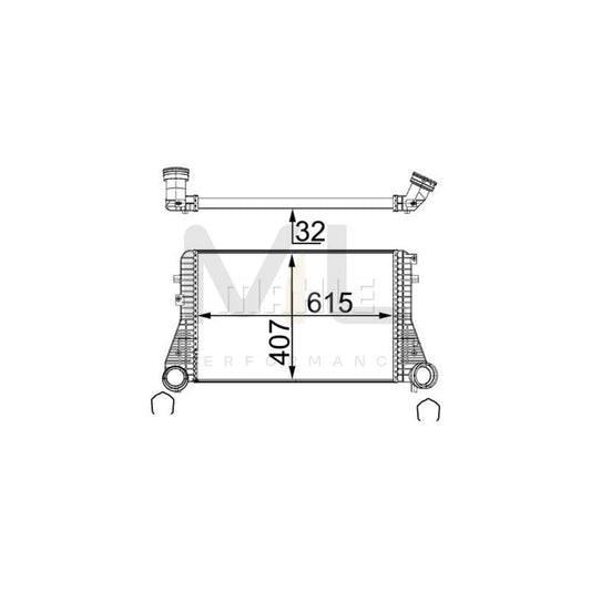 MAHLE ORIGINAL CI 83 000S Intercooler | ML Performance Car Parts