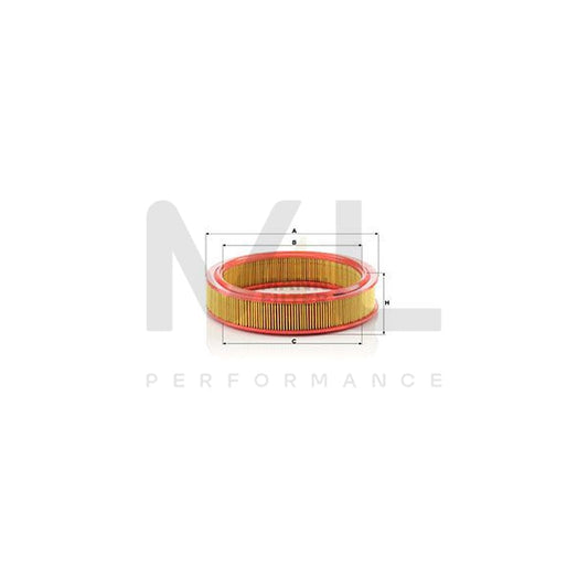 MANN-FILTER C 2944 Air Filter for MAZDA 323 Filter Insert | ML Performance Car Parts