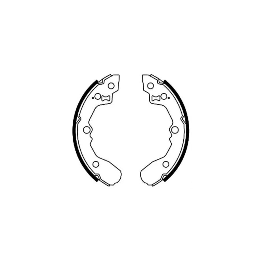 ABE C00319ABE Brake Shoe Set