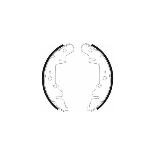 ABE C00318ABE Brake Shoe Set
