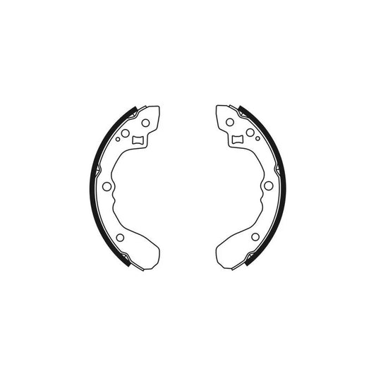 ABE C00313ABE Brake Shoe Set For Kia Rio