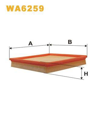 WIX Filters WA6259 Air Filter