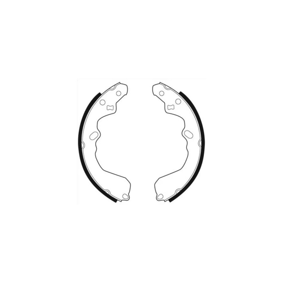 ABE C00310ABE Brake Shoe Set