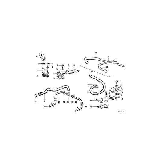 Genuine BMW 11151265261 Cover (Inc. R 75 , A10 B08 & R 65 RT) | ML Performance UK Car Parts