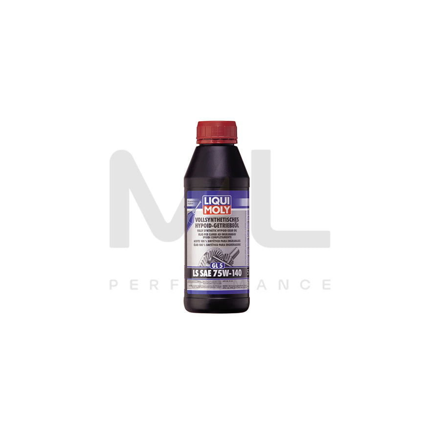Liqui Moly Full Synthetic Hypoid Gear Oil GL5 LS SAE 75W 140 205l