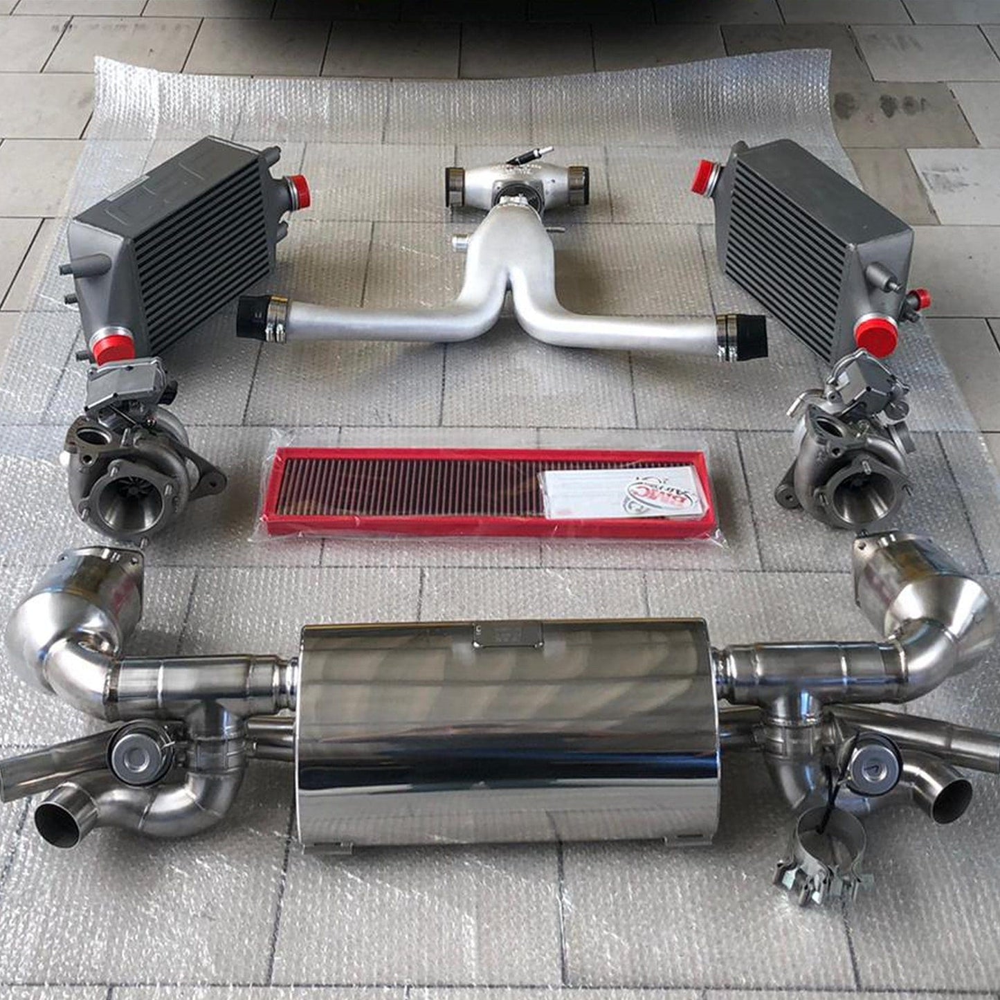 MANHART MH1POR31101 PERFORMANCE KIT TR850 FOR PORSCHE 911 (991) TURBO (S)