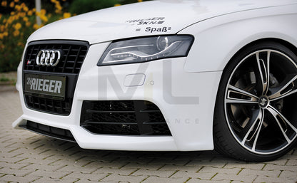 Rieger 00055525 Audi B8 B81 Front Bumper (A4 & S4) 4 | ML Performance UK Car Parts