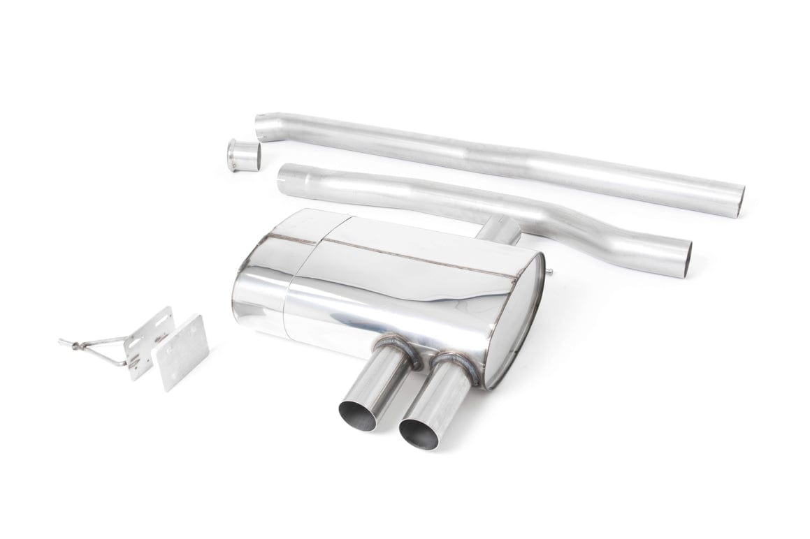 MillTek SSXM454 Mini F56 Cooper S GPF Bypass - Non-Resonated with Carbon JET-90 Trims