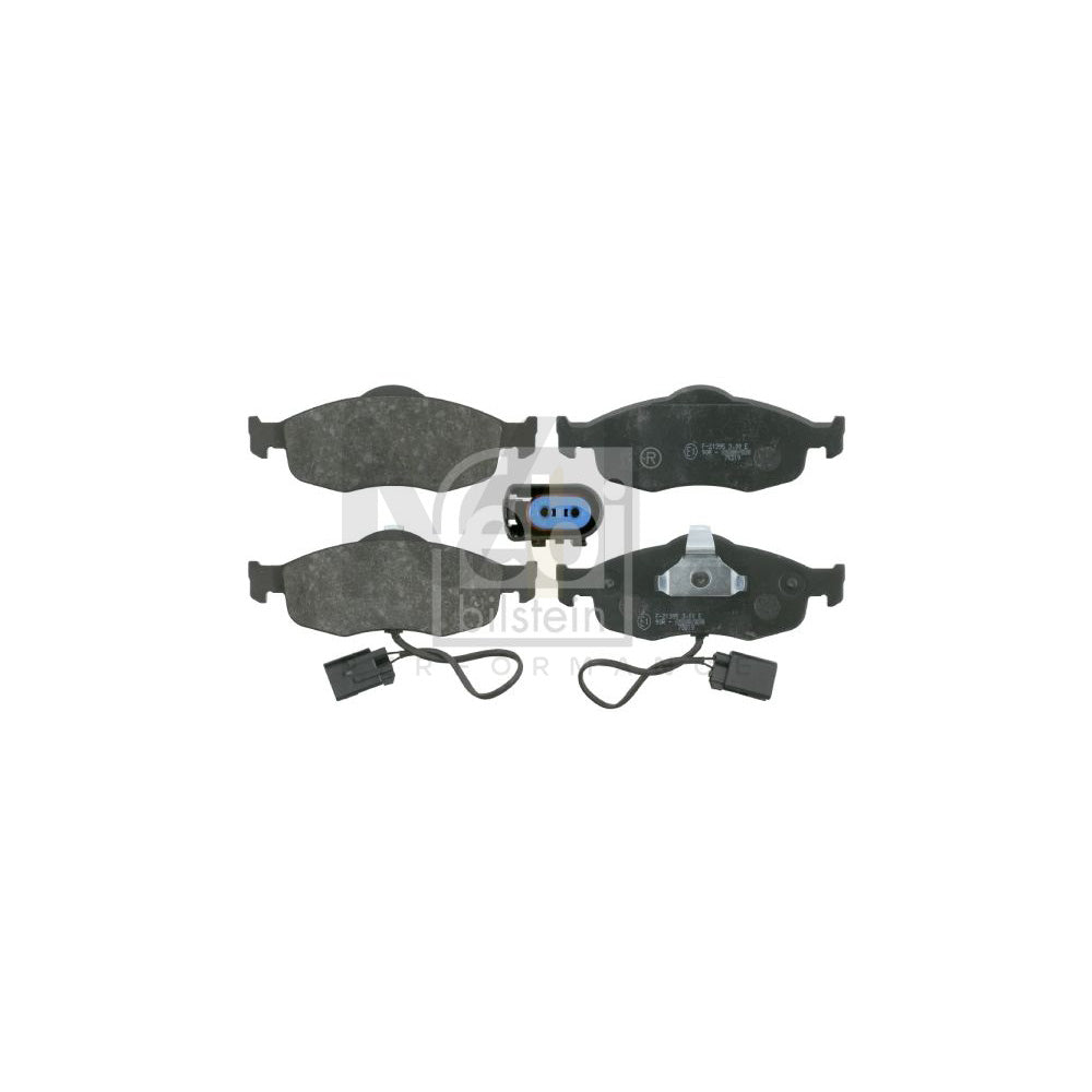 Febi Bilstein 16035 Brake Pad Set Front Axle, Incl. Wear Warning Contact | ML Performance Car Parts