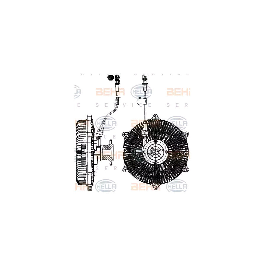 Hella 8MV 376 907-121 Fan Clutch
