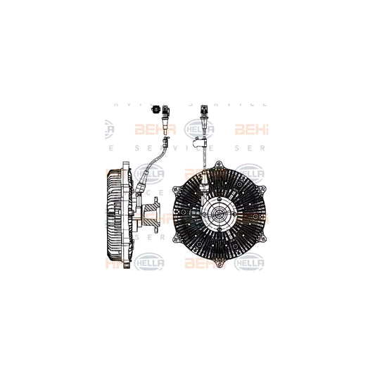 Hella 8MV 376 907-121 Fan Clutch