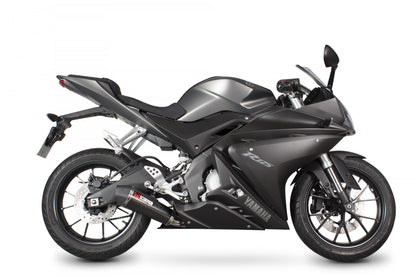 Scorpion RYA95SYSCEO Yamaha YZF-R125 Serket Taper Full System - Carbon Fibre Sleeve | ML Performance UK UK