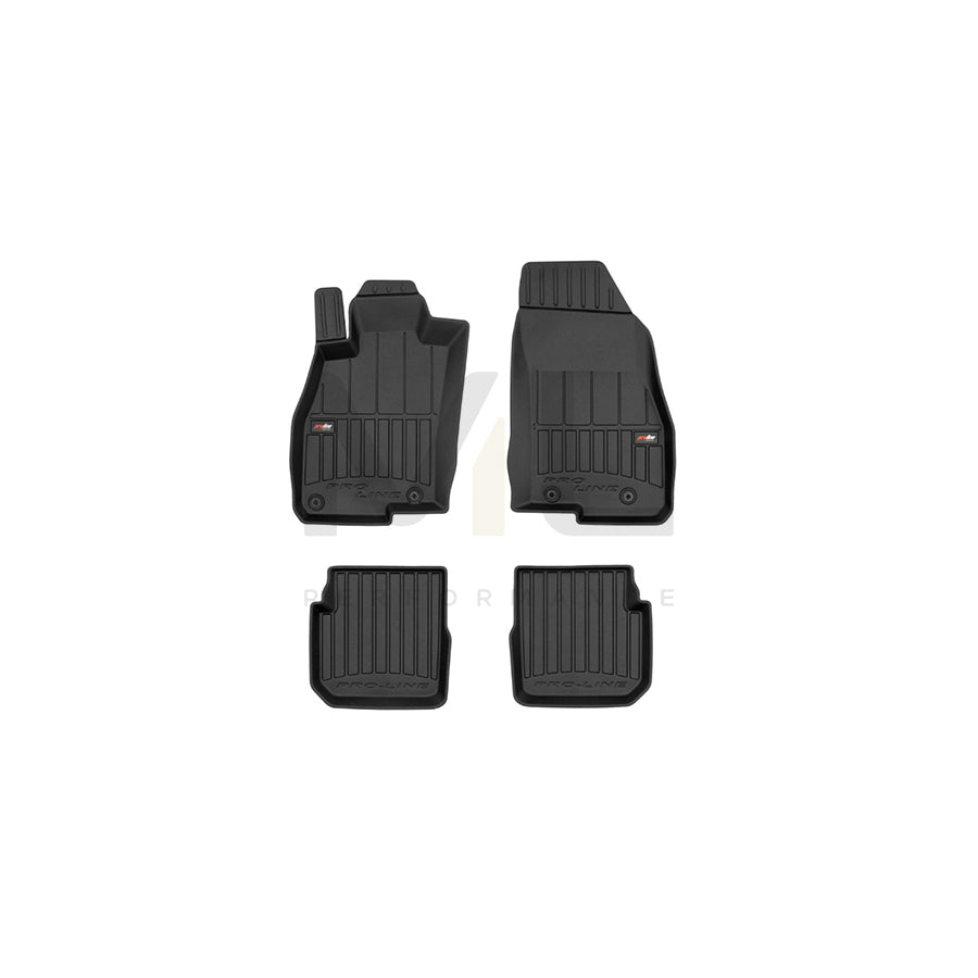 FROGUM Tailored, ProLine 3D426849 Floor mat set for ALFA ROMEO MiTo (955) Elastomer, Front and Rear, Quantity: 4, Black | ML Performance Car Parts