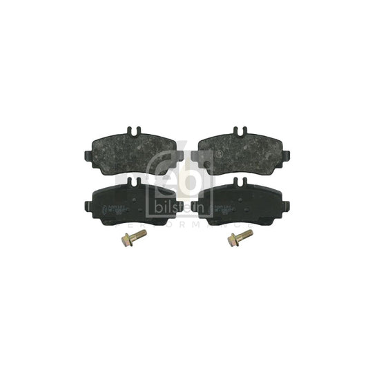 Febi Bilstein 16373 Brake Pad Set Suitable For Mercedes-Benz A-Class (W168) Front Axle, Prepared For Wear Indicator, With Bolts/Screws | ML Performance Car Parts