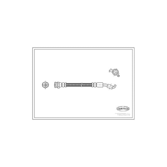 Corteco 19035070 Brake Hose | ML Performance UK