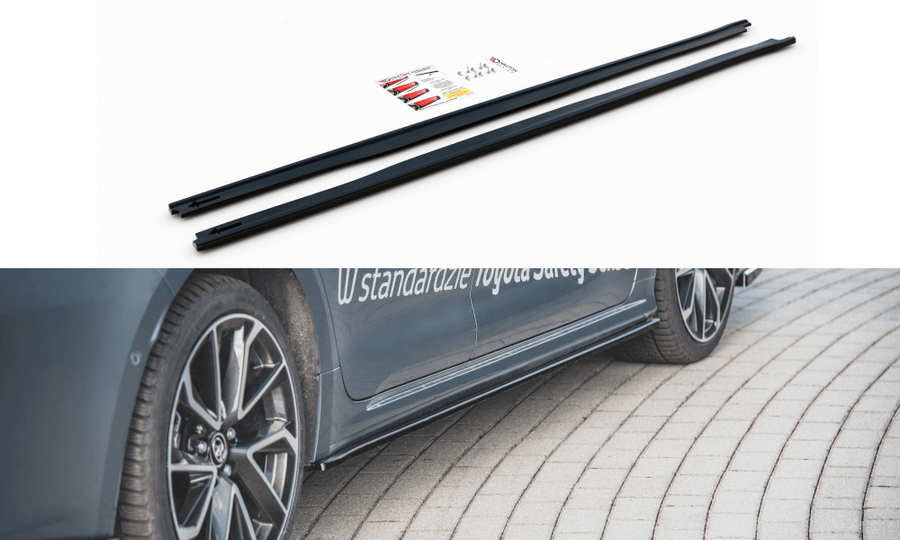 Maxton Design TO-CO-12-S-SD1T Side Skirts Diffusers Toyota Corolla XII Sedan | ML Performance UK Car Parts