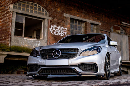 Maxton Design Mercedes Benz E63 AMG Sedan W212 Facelift Front Splitter