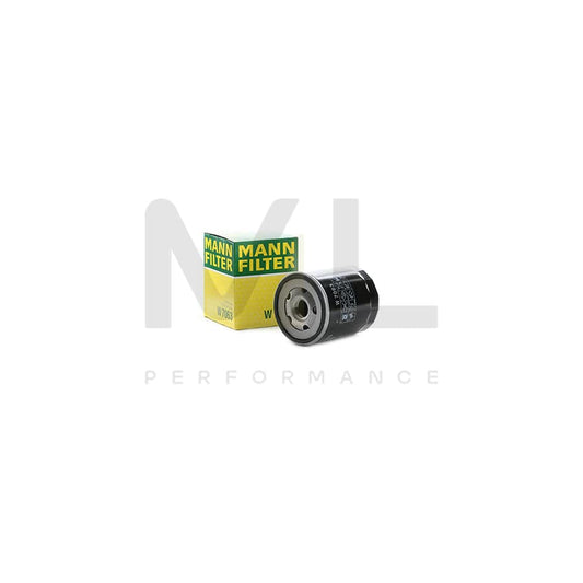MANN-FILTER W 7063 Oil Filter Spin-on Filter, with one anti-return valve | ML Performance Car Parts