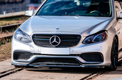 Maxton Design Mercedes Benz E63 AMG Sedan W212 Facelift Front Splitter