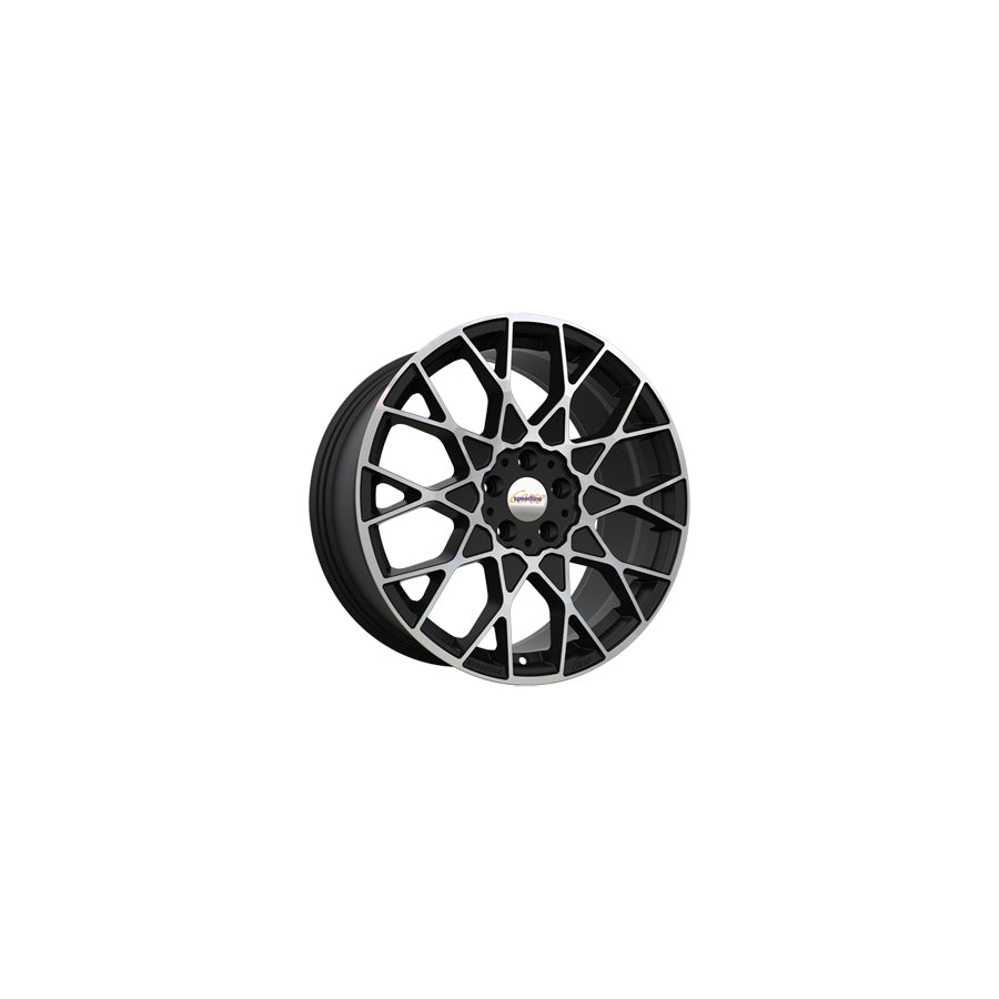 Speedline Corse SL3 Cesare 8x19 ET45 SL3.9805.27X/332 Matt Black Front Diamond Cut Wheel | ML Performance UK Car Parts