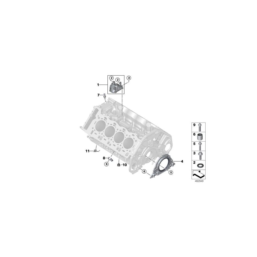 Genuine BMW 11158629978 G12 G05 G15 Non-Return Valve (Inc. 750LiX 4.0, M5 & X6 M50iX) | ML Performance UK Car Parts