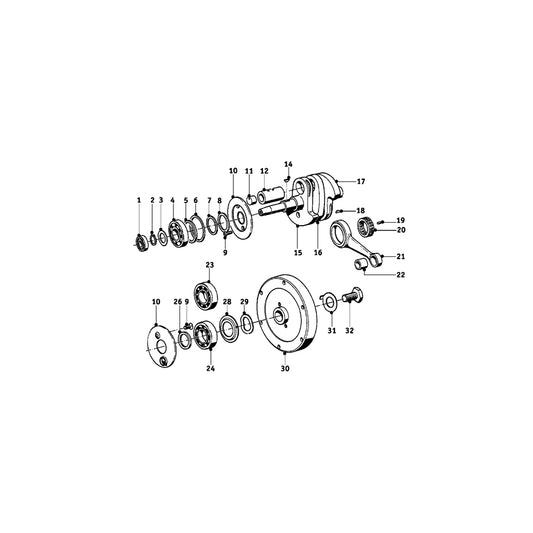 Genuine BMW 11210016225 Securing Plate (Inc. R60/2, R69 S & R50 S) | ML Performance UK Car Parts