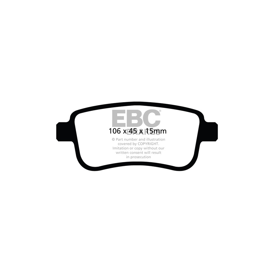 EBC PLK1104 Renault Megane Mk3 Yellowstuff Pads and Brake Line Performance Pack - Bosch Caliper 3 | ML Performance UK Car Parts