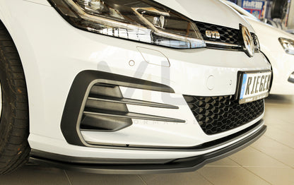 Rieger 00059580 VW Mk7 Golf Front Splitter (GTI, GTD & GTE) 4 | ML Performance UK Car Parts