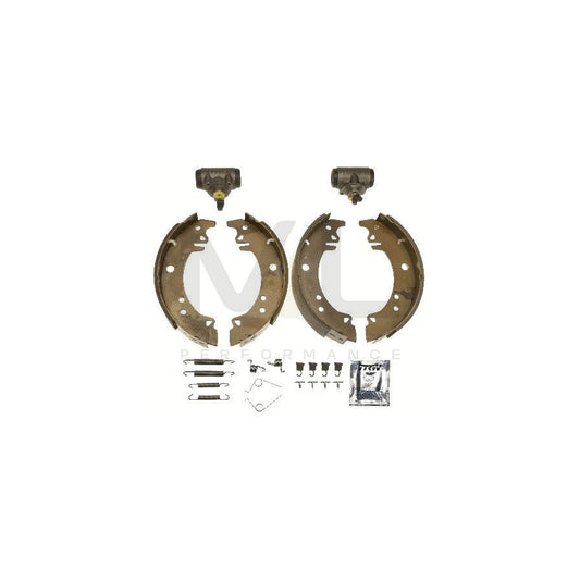 TRW Brake Kit BK1954 Brake Shoe Set for with wheel brake cylinder | ML Performance Car Parts