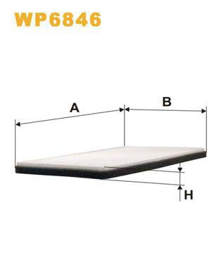 WIX Filters WP6846 Pollen Filter For Renault Megane