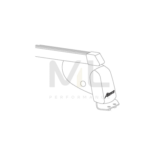 ATERA SIGNO 044186 Roof bars for SUBARU XV I (_GP_) for cars without rails, 110 cm, 100 kg, Steel | ML Performance Car Parts